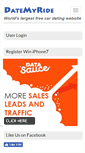 Mobile Screenshot of datemyride.com